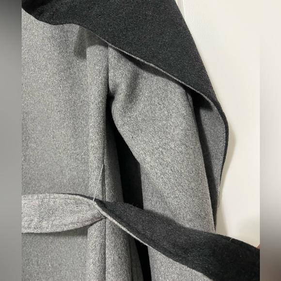 Size M RW Wool Wrap Coat - Picture 7 of 8